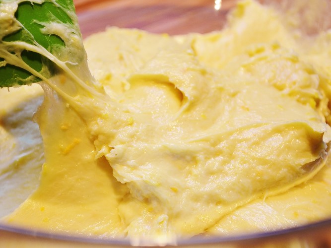 pâte à brioche avant la poussée