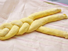 tresser la pâte