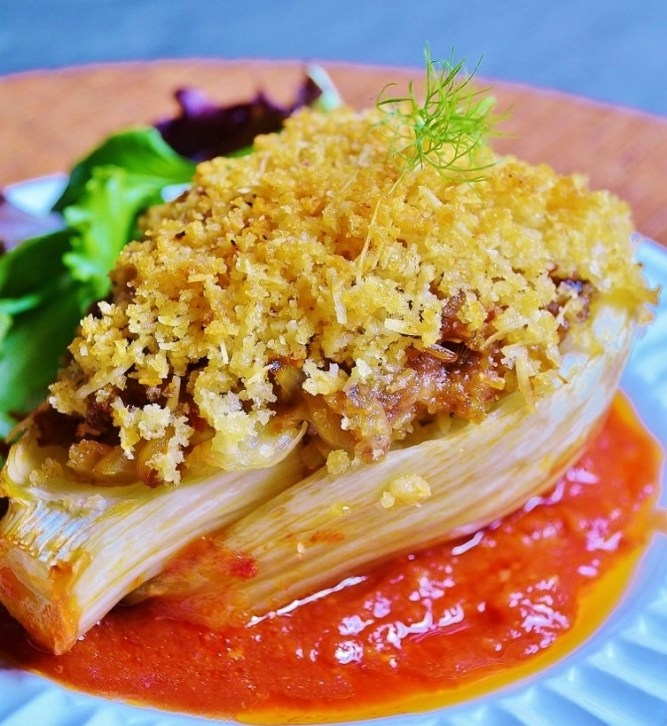 fenouil farci - stuffed fennel