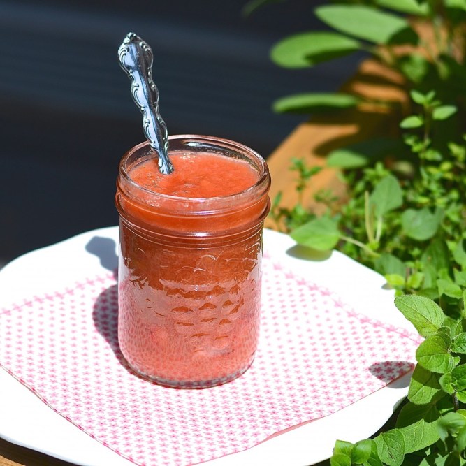 compote fraise rhubarbe