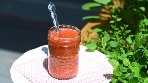 compote fraise rhubarbe