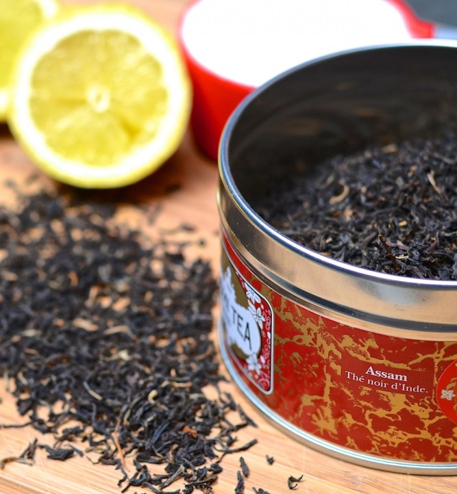 Thé noir assam - Assam black tea from India