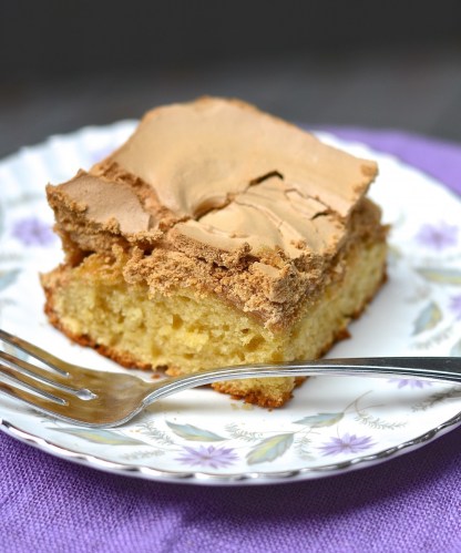 Gâteau à la cassonade - Brown sugar cake