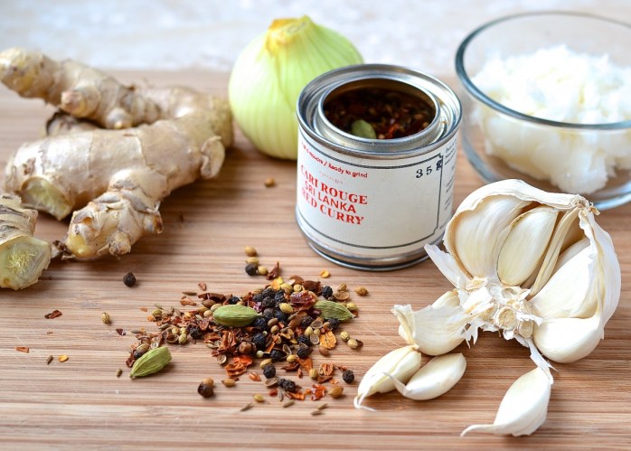 Pâte de cari maison - Homemade curry paste