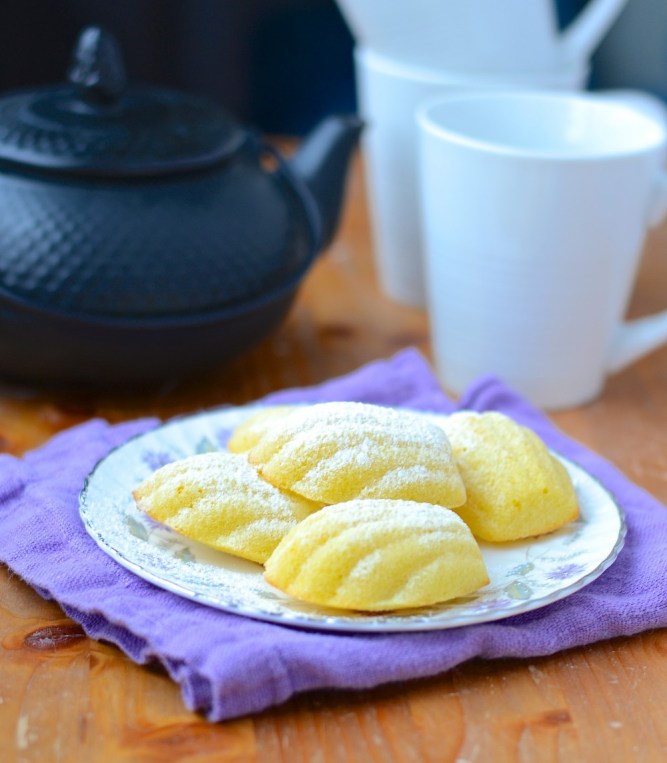 Madeleines au citron - Lemon madeleines