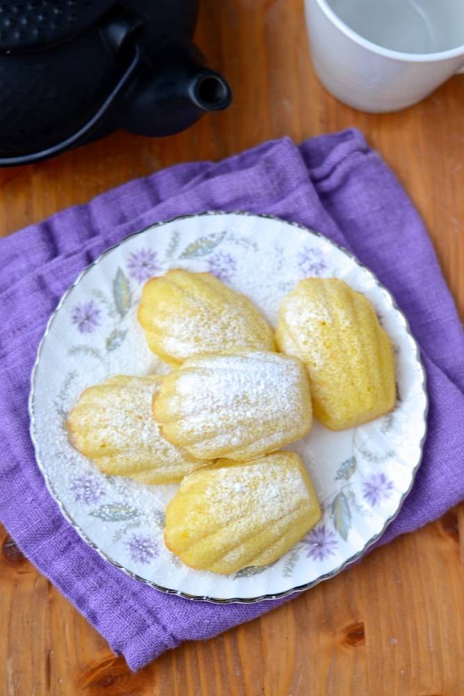 Madeleines au citron - Lemon madeleines