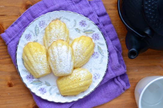 Madeleines au citron