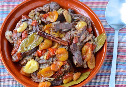 Braisé d'agneau au porto - Braised lamb with Port wine