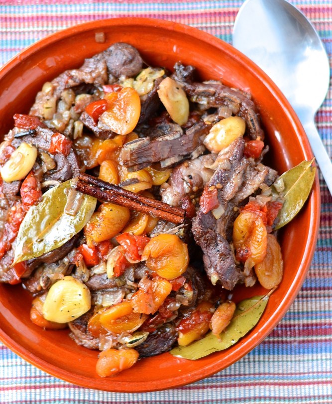 Braisé d'agneau au porto - Braised lamb with Port wine