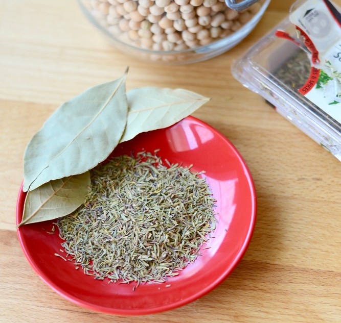 Sarriette et laurier - Soupe aux pois